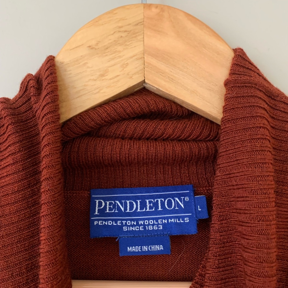 Pendleton 100% Wool Turtleneck Sweater